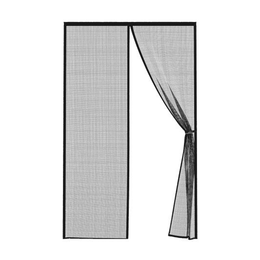 Keep bugs out without blocking airflow – Reinforced magnetic screen door | Hands-free auto close, micro-mesh protection | Flux Phenom