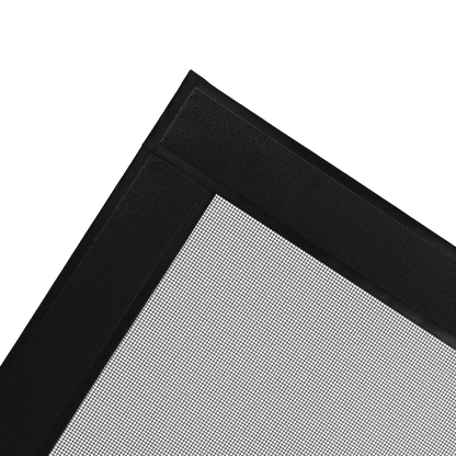 Flux Phenom | Keep bugs out without blocking airflow – Reinforced magnetic screen door | Hands-free auto close, micro-mesh protection