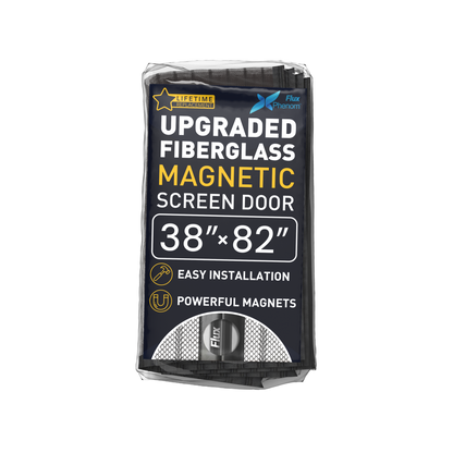 Flux Phenom | Stronger screen protection for everyday use – Fiberglass reinforced magnetic screen door | Durable, tear-resistant mesh