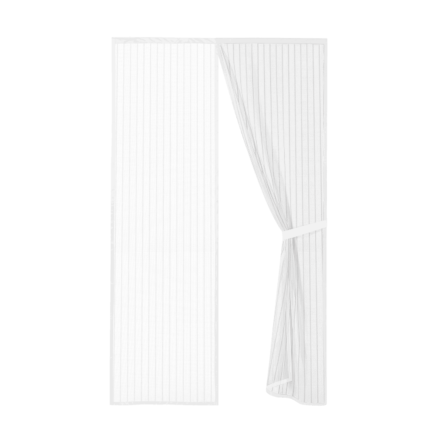 Flux Phenom | Keep bugs out without blocking airflow – Reinforced magnetic screen door | Hands-free auto close, micro-mesh protection